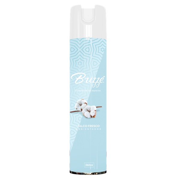 AMBIENTADOR AEROSOL TALCO FRESCO BRIZZE 75160-8010 360ML
