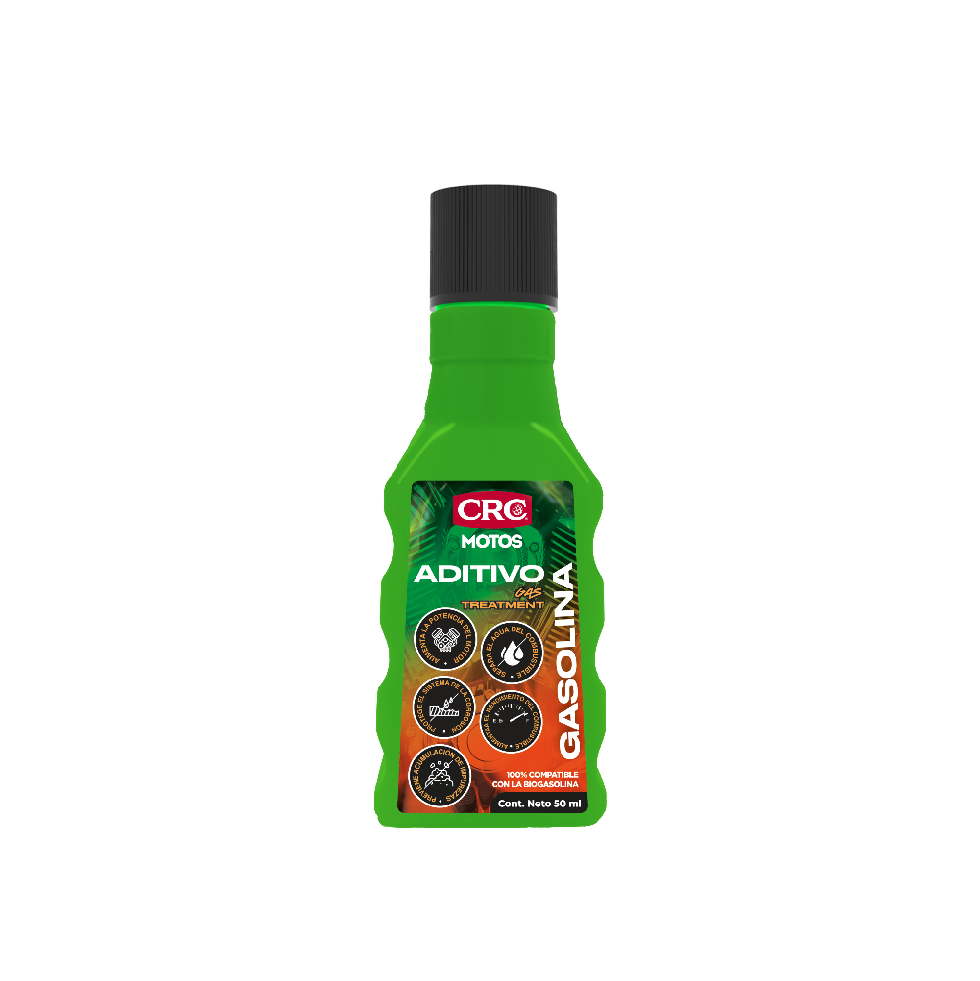 ADITIVO GASOLINA MOTOS CRC 50 ML
